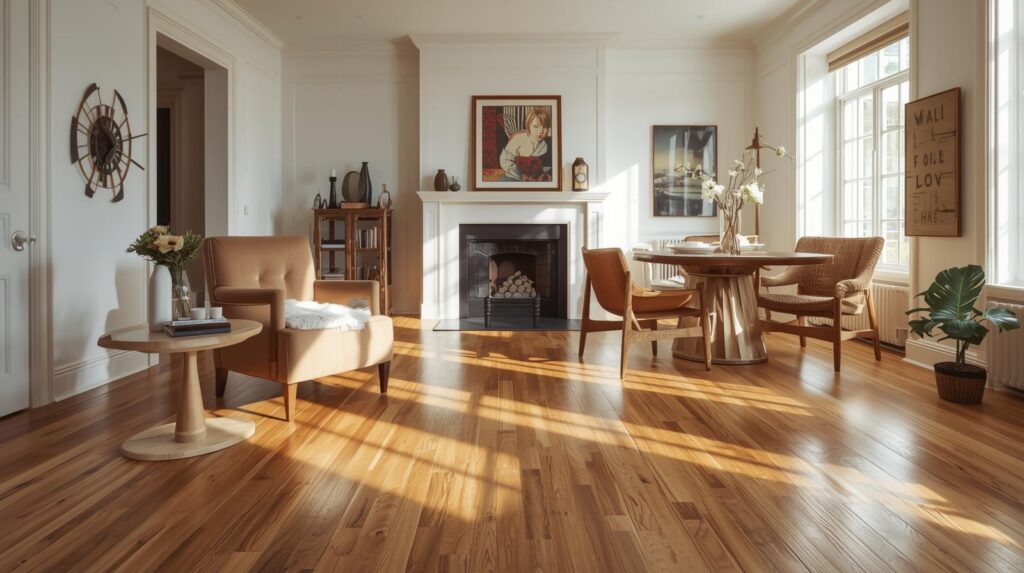 hardwood floor in livingroom with furniture accents (2)